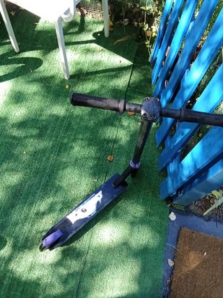 Patinete Infantil Negro-Morado