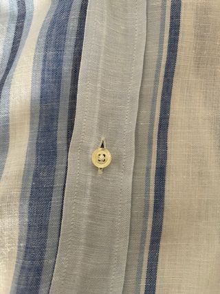 Camicia Etro Uomo a Righe Blu