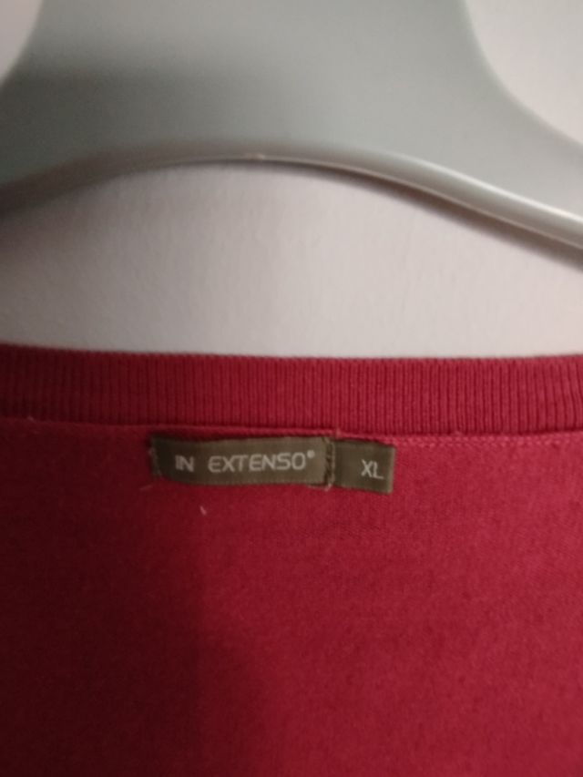 Chaqueta rosa oscuro entretiempo