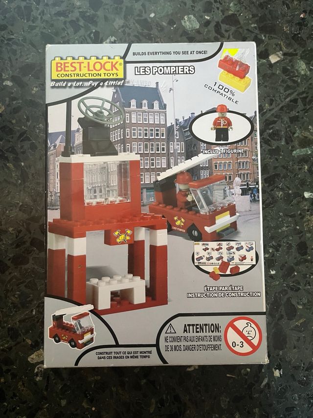 Best-Lock Bomberos: Juego de construcción