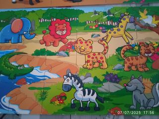 4 Puzzles infantiles de animales
