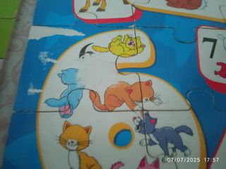 4 Puzzles infantiles de animales