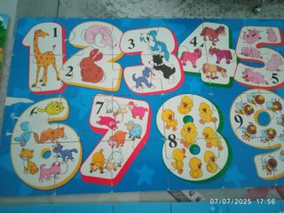 4 Puzzles infantiles de animales