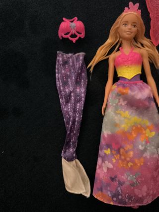 Muñeca Barbie Sirena Mariposa