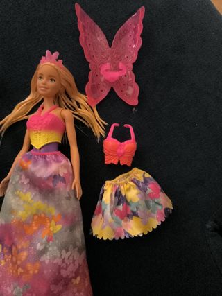 Muñeca Barbie Sirena Mariposa