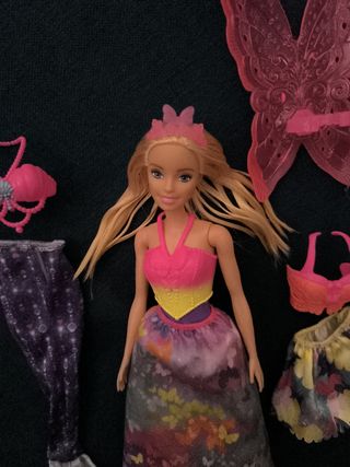 Muñeca Barbie Sirena Mariposa