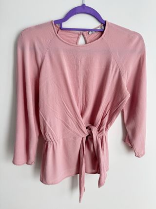 Blusa Bershka rosa talla S