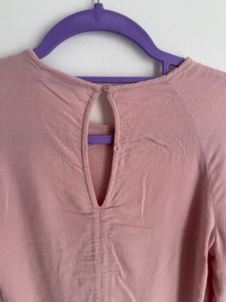 Blusa Bershka rosa talla S