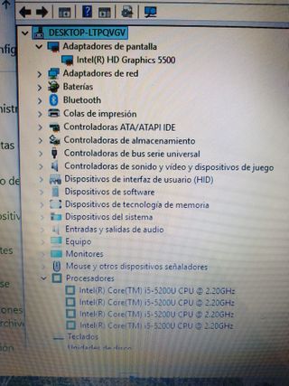 PORTATIL TOSHIBA CORE I5 MODEL C55