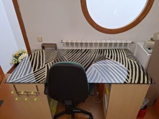 Mesa escritorio cristal - Moderna