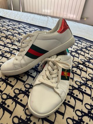 Tenis blancos  - Talla 41