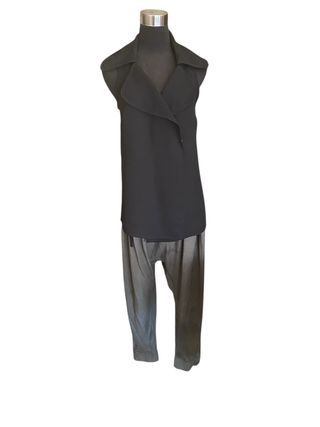 Chaleco negro elegante