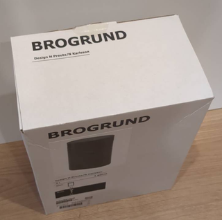 Cubo IKEA BROGRUND 4L - Negro