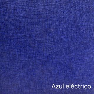 Dos conjuntos de cojin para palet. Azul electrico