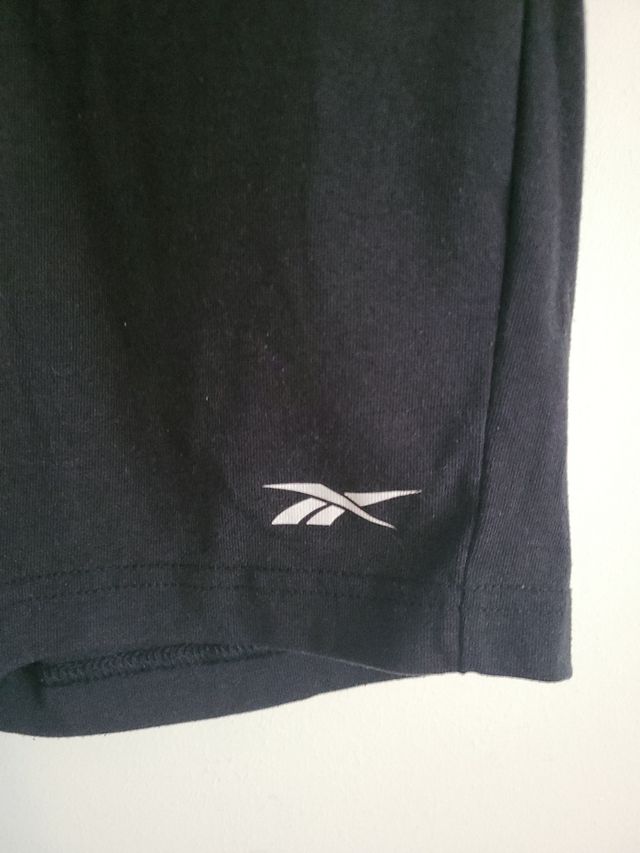 Shorts Reebok neri cotone
