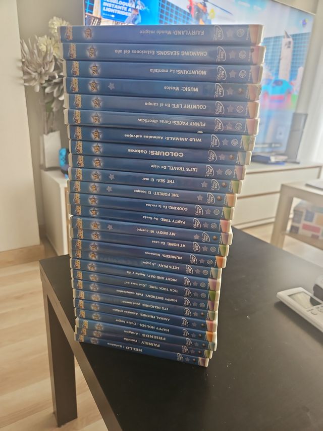 VHS Disney English - 26 Unidades