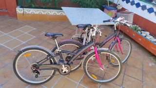 Bicicleta niña BTWIN 20" negra