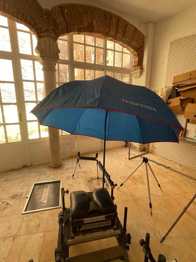 Silla pesca Colmic + Paraguas