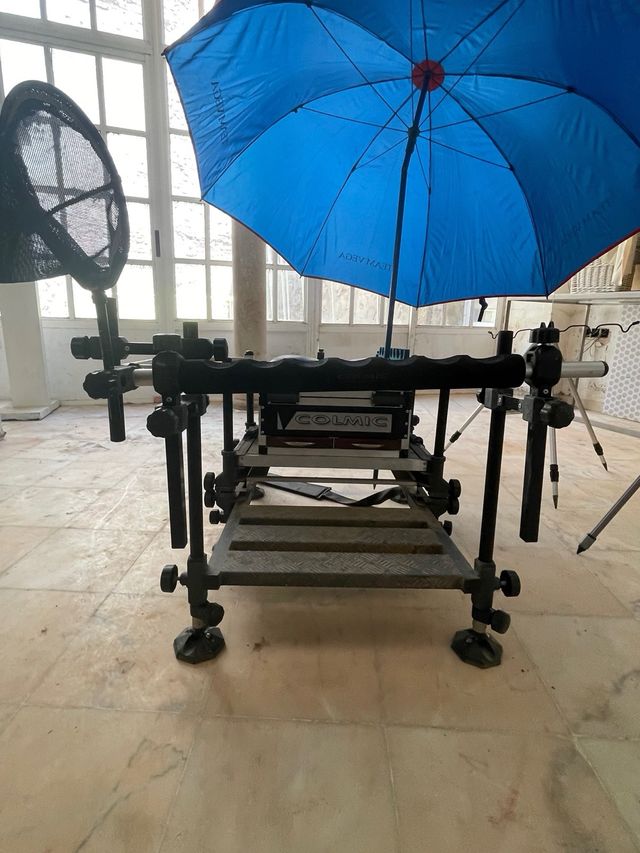 Silla pesca Colmic + Paraguas