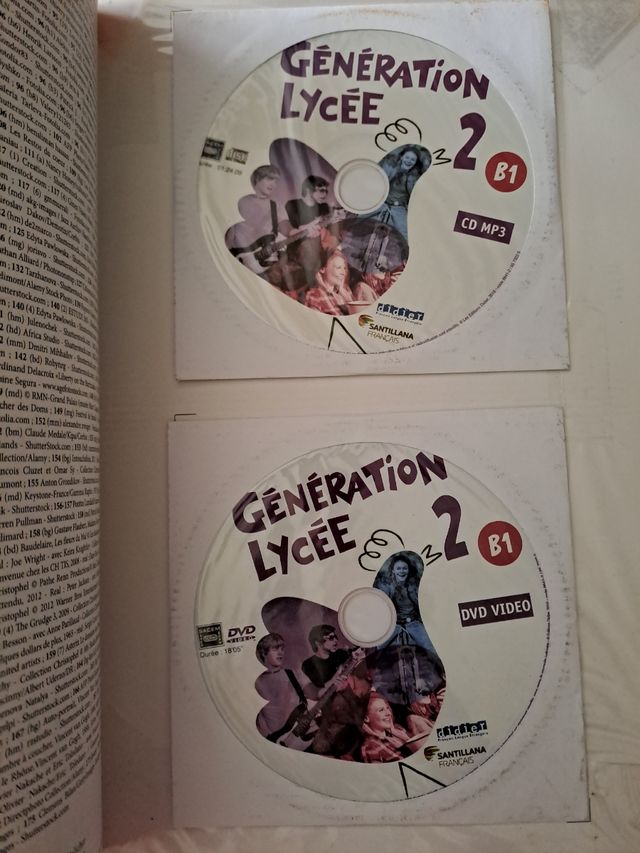 GENERATION LYCEE A2/B1 ELEVE+CD+DVD