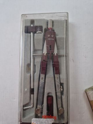 Compasso Rotring 360° con prolunga