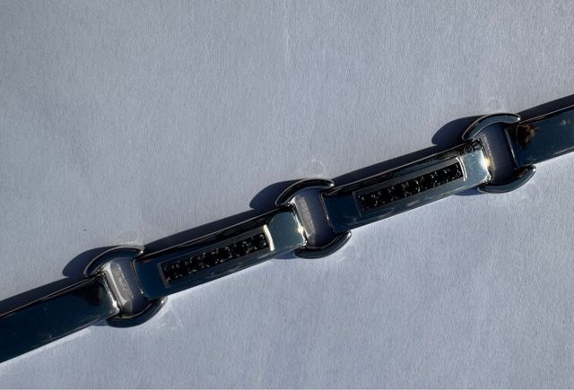 Bracciale uomo in acciaio inox – NUOVO mai usato
