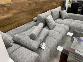 Esquinero gris - Sofá chaise longue