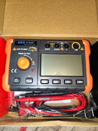 Tester, Probador Aislamiento VICTOR VC60B
