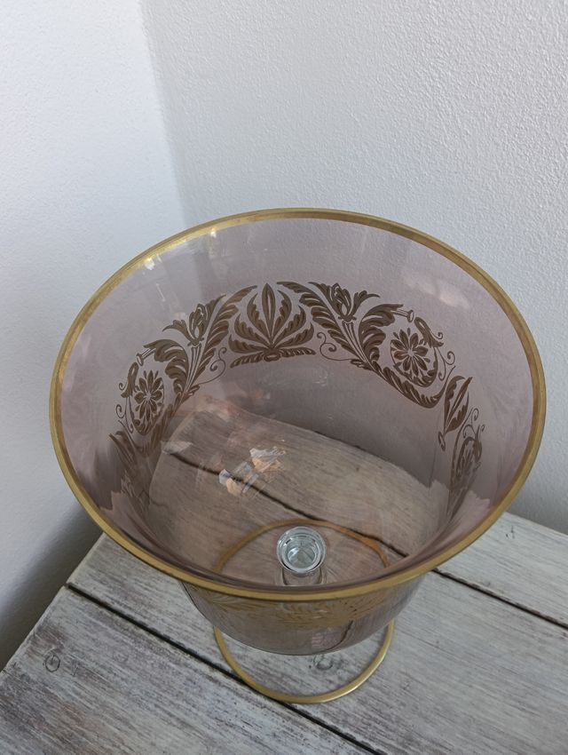 Coppa Murano vetro soffiato