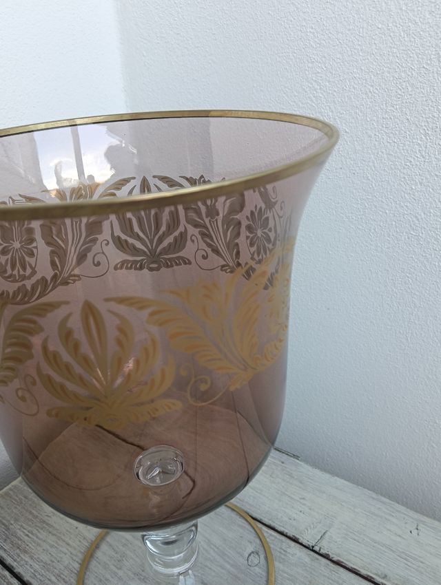 Coppa Murano vetro soffiato