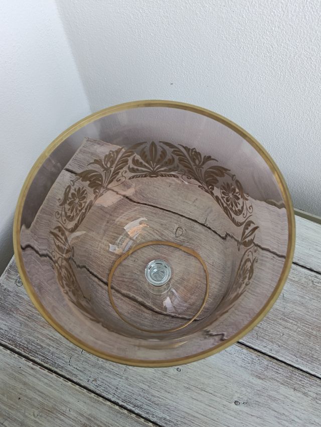 Coppa Murano vetro soffiato