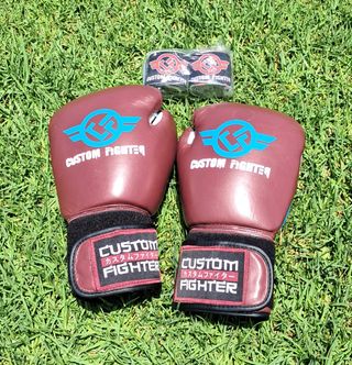 Guantes boxeo Custom Fighter 
Medida 12 OZ