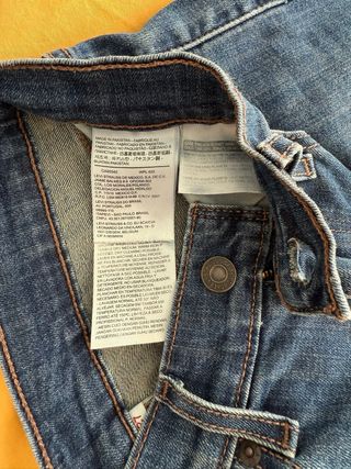 Shorts Levi's 501 mujer - Azul
