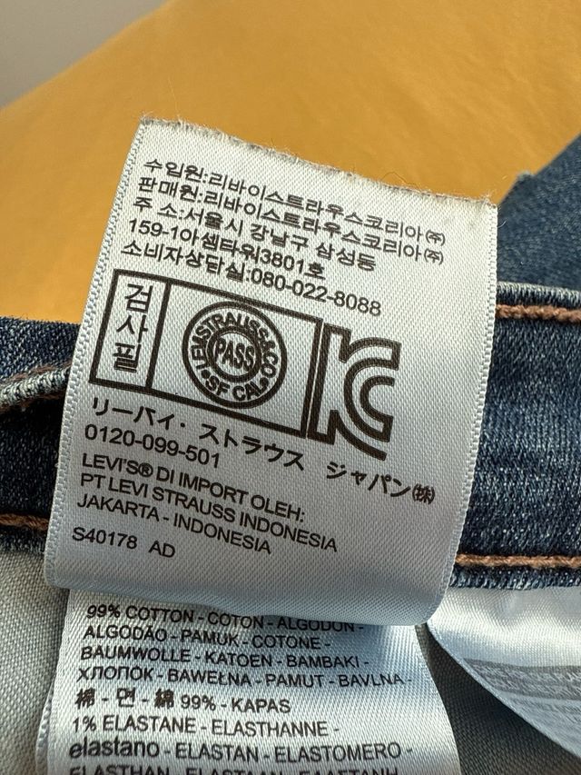 Shorts Levi's 501 mujer - Azul