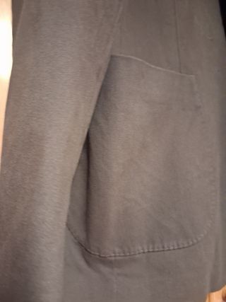 Americana negra caballero