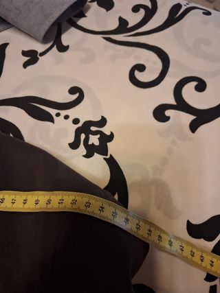 Americana negra caballero