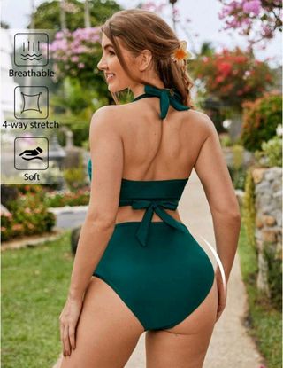 Bañador premamá verde - Talla única