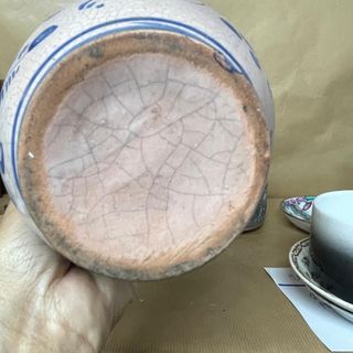 Jarra vintage | azul | Alfarería española