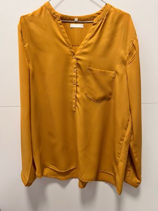 Blusa Amarilla Mostaza