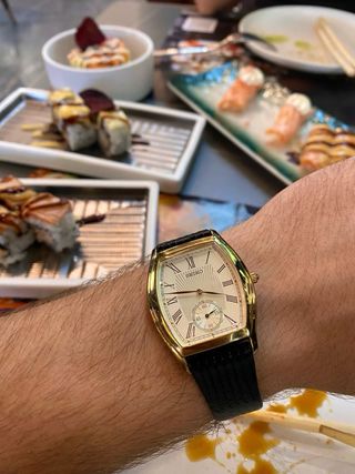 Reloj Seiko vintage cuadrado tank