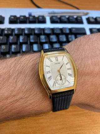 Reloj Seiko vintage cuadrado tank