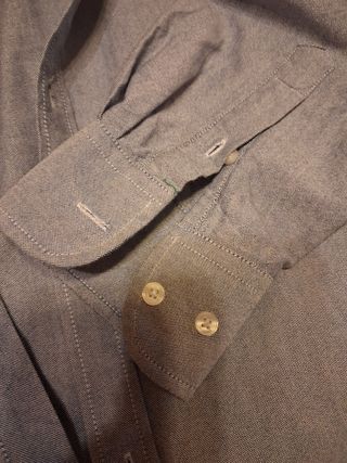 Camisa azul hombre - Talla L