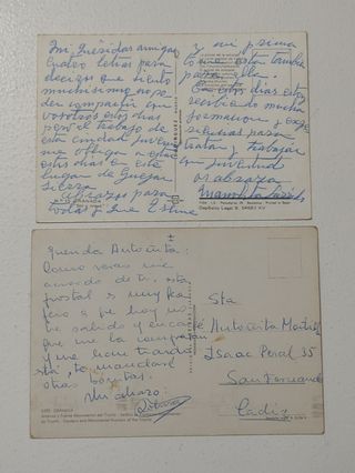 5 POSTALES ANTIGUAS DE GRANADA AÑOS 70