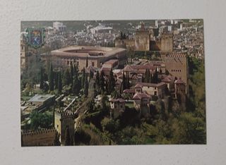 5 POSTALES ANTIGUAS DE GRANADA AÑOS 70