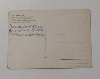 5 POSTALES ANTIGUAS DE GRANADA AÑOS 70