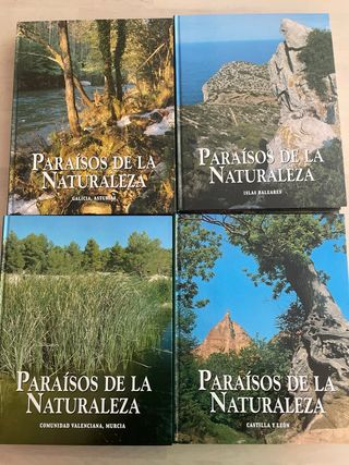 Paraísos de la Naturaleza 10 libros coleccion