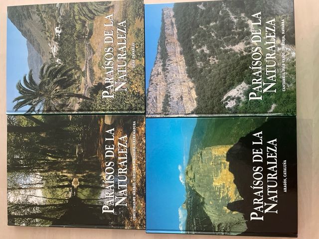 Paraísos de la Naturaleza 10 libros coleccion