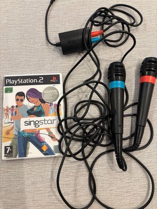 SingStar PS2 + 2 Micrófonos