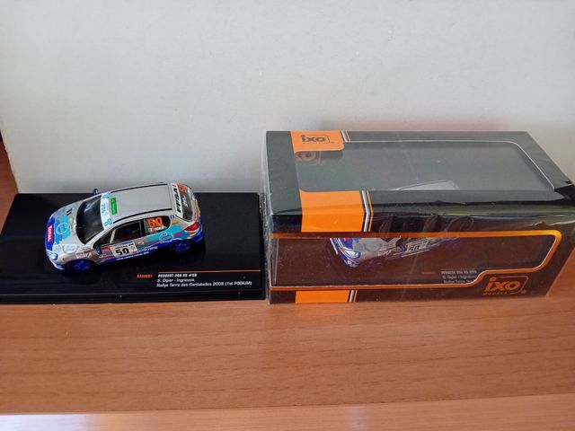 Peugeot 206 xs Ogier Rally Cardabelles 2006 1/43