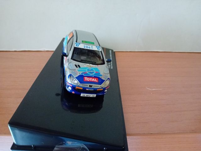 Peugeot 206 xs Ogier Rally Cardabelles 2006 1/43